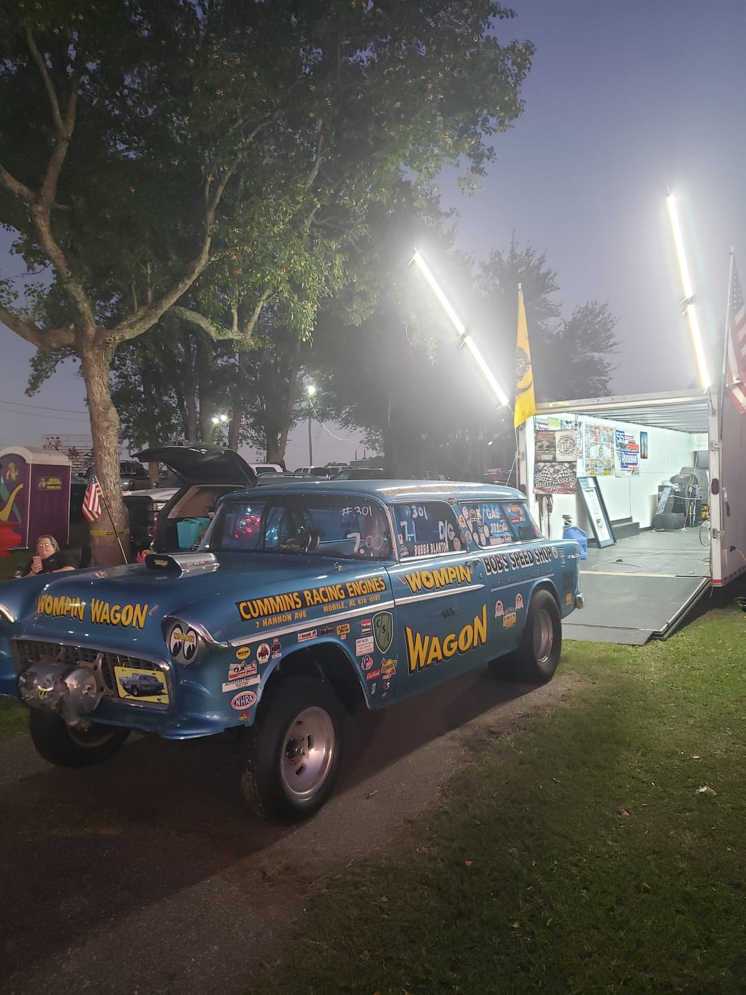 Customer photo review of Racing Pit Light Kit - 20,000 Lumens