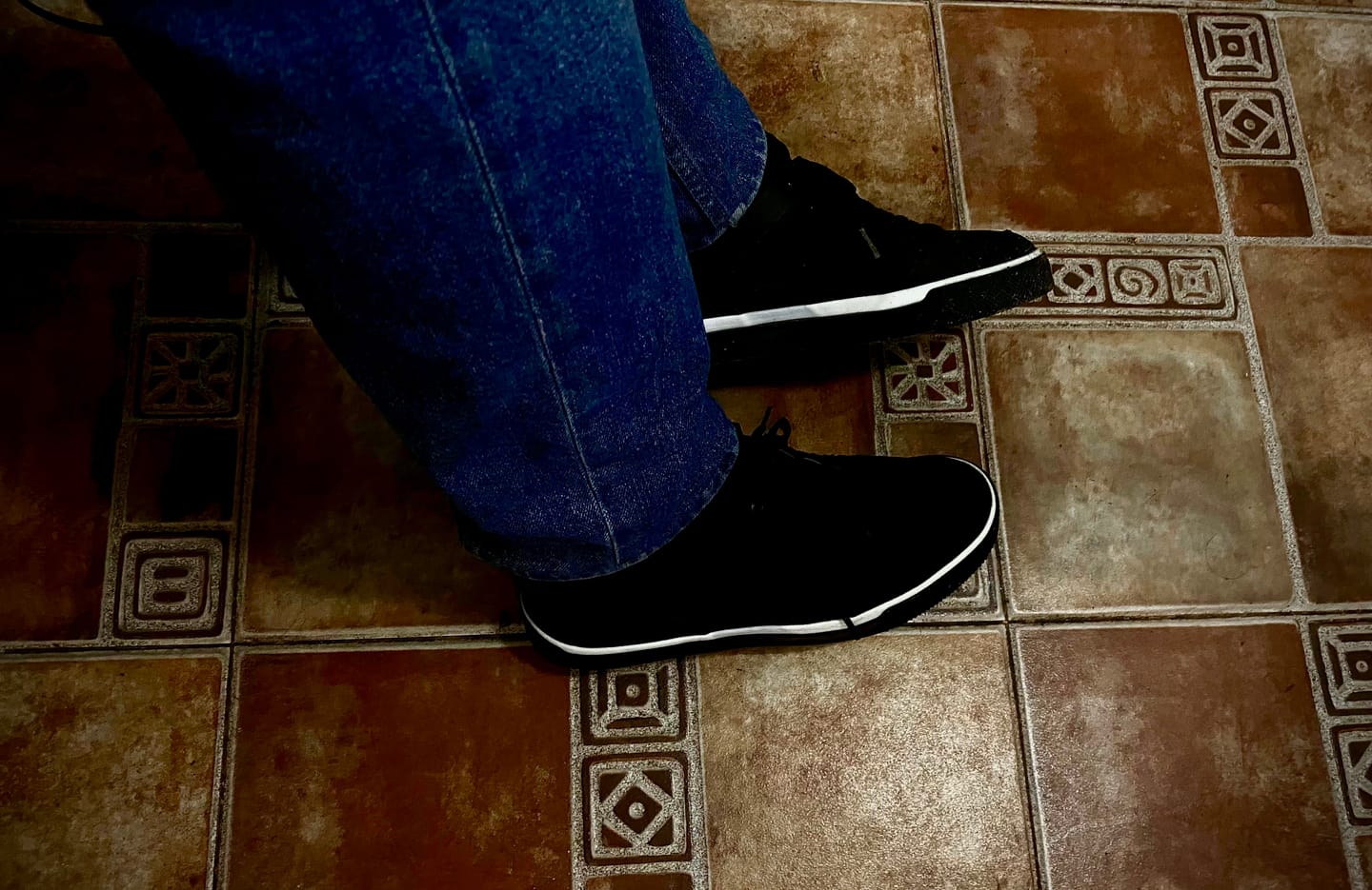 Customer photo review of SNEAKER URBANO TEXTIL NEGRO