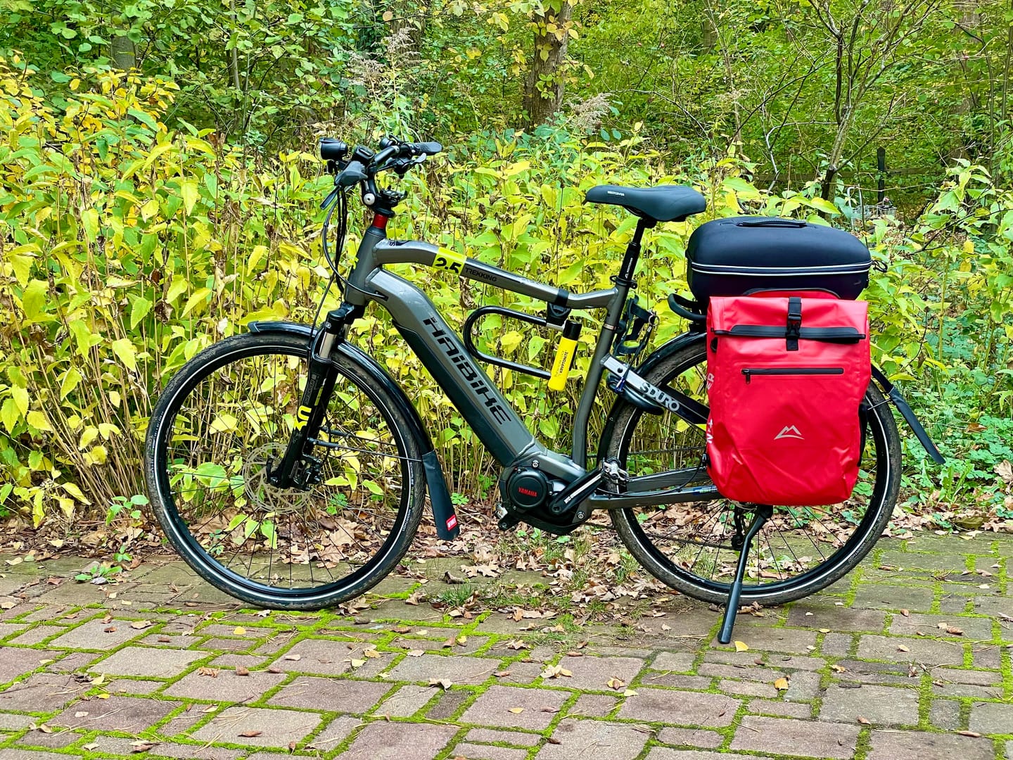 Customer photo review of ComfortSet - Fahrradsattel & gefederte Sattelstütze
