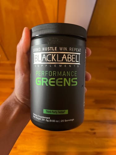 Customer photo review of PERFORMANCE GREENS