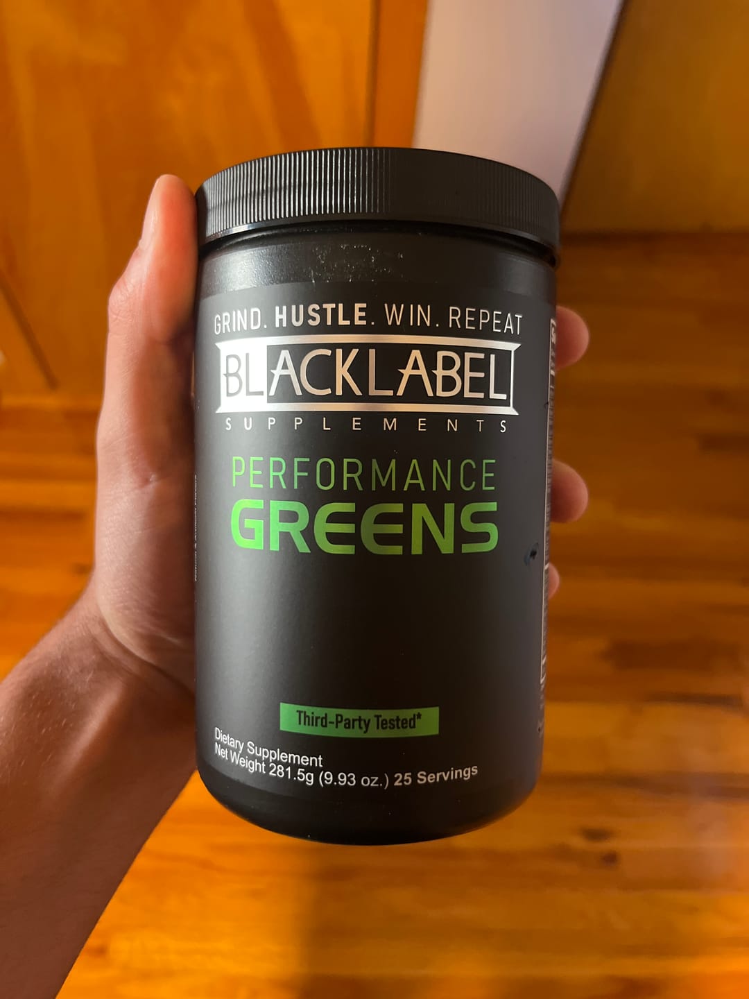 Customer photo review of PERFORMANCE GREENS