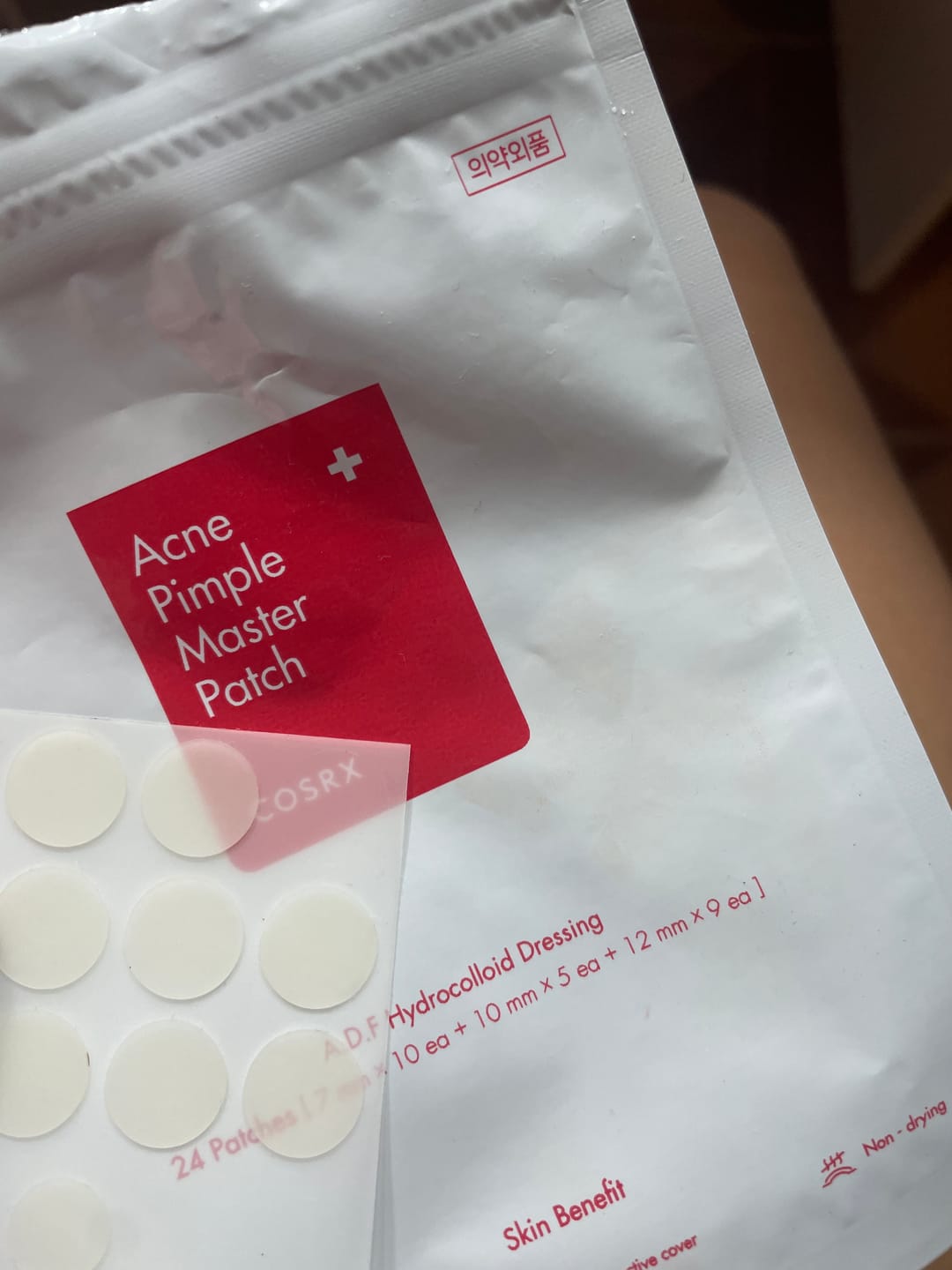 Customer photo review of Acne Pimple Master Patch