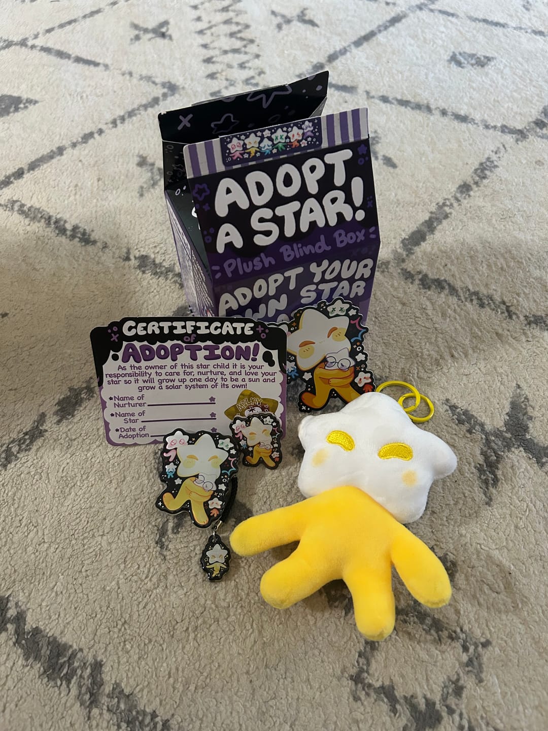 Customer photo review of Tempura Bunnies Stickers