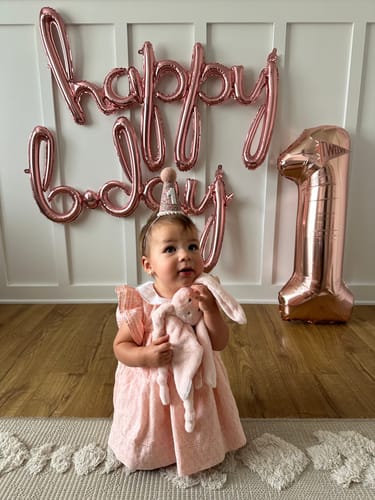 Customer photo review of Bella Tunno x Taking Cara Babies Lovey Bunny 3-Pack