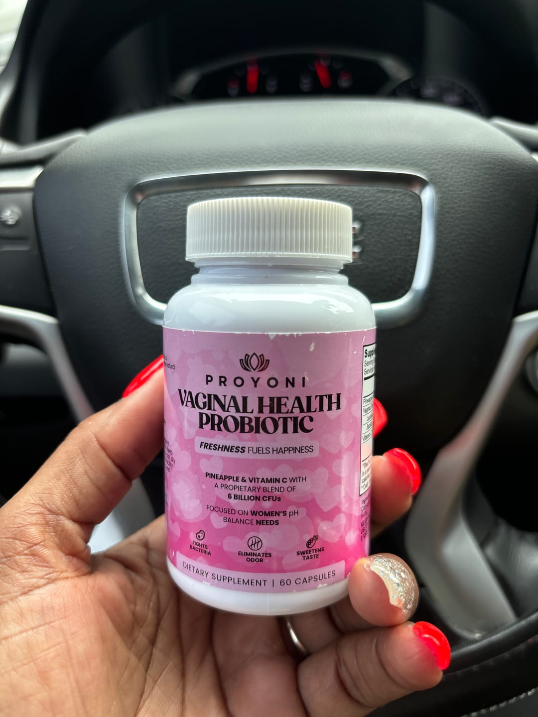 Customer photo review of ProYoni Vaginal Probiotic