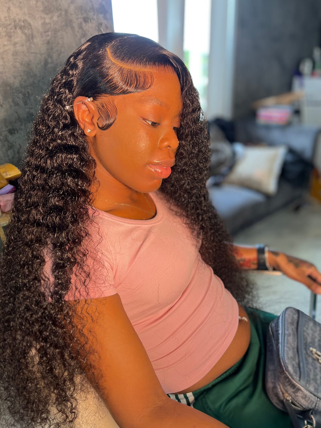 Customer photo review of Light Brown Lace Tint
