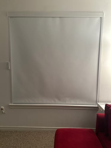Customer photo review of Light Blockers For Blackout Shades