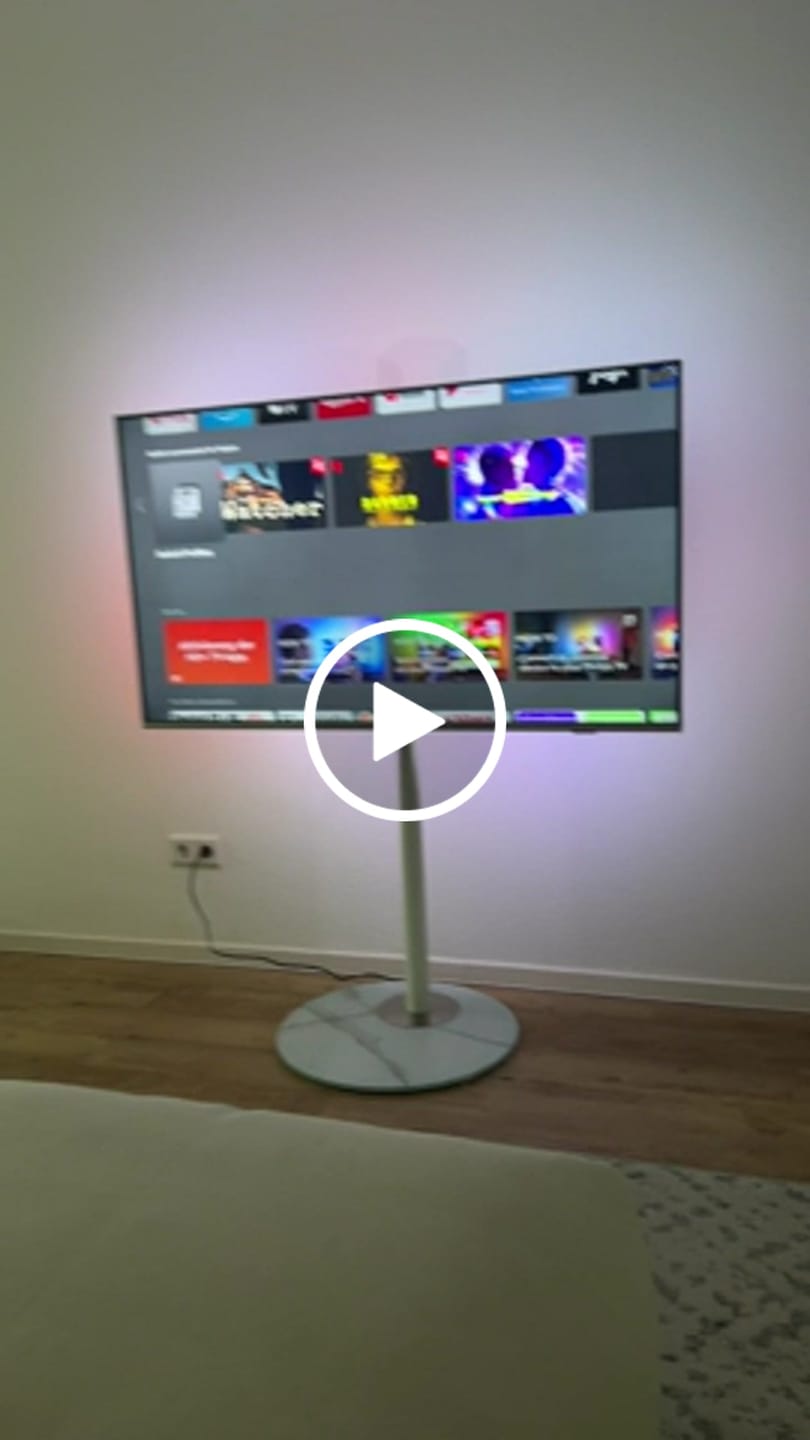 Customer video review of Floor TV Stand Master Series 32-60 Inch