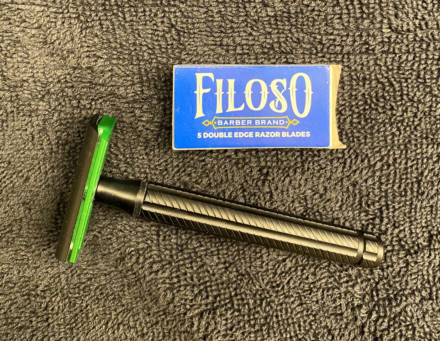 Customer photo review of Filoso Razor Blades