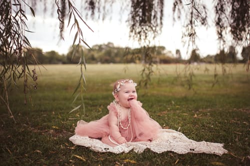 Customer photo review of Daphne Dress in Dusty Rose