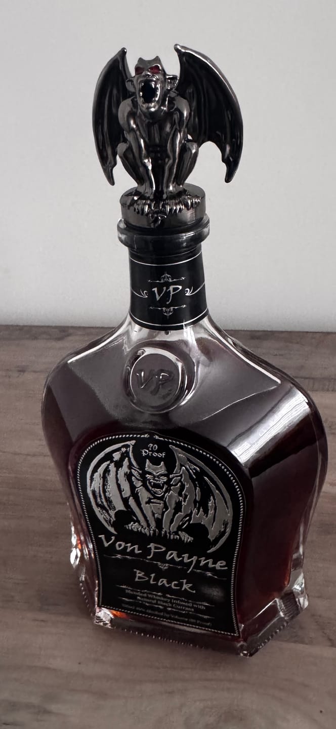 Customer photo review of Von Payne Black Blended Whiskey (2) Bottle Bundle
