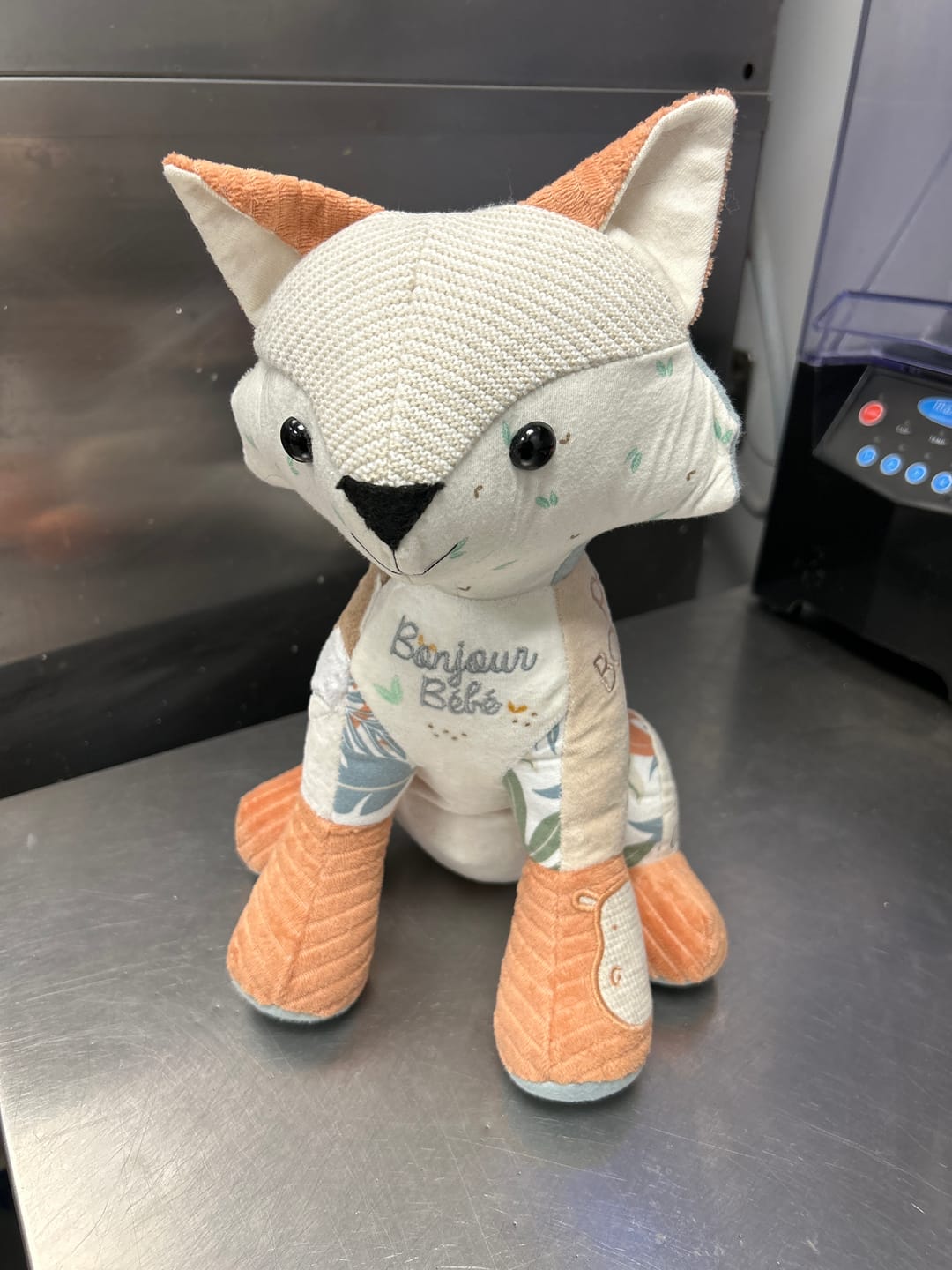 Customer photo review of Renard en peluche souvenir