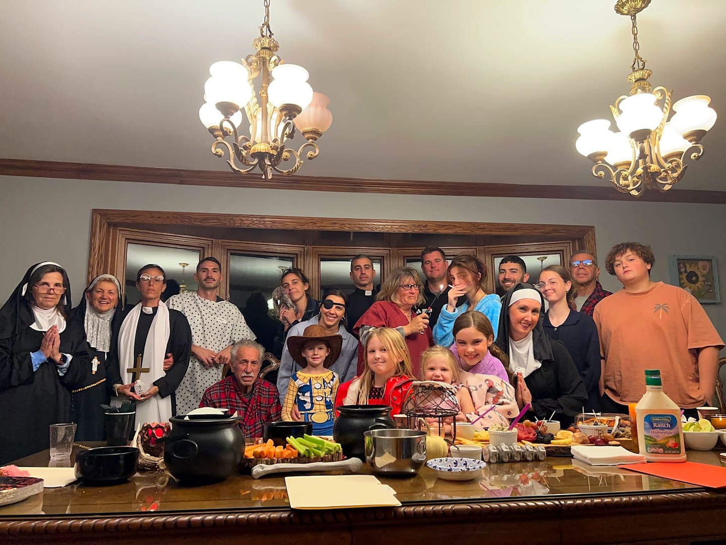 Customer photo review of Exorcism & Asylum Halloween Murder Mystery Game Kit