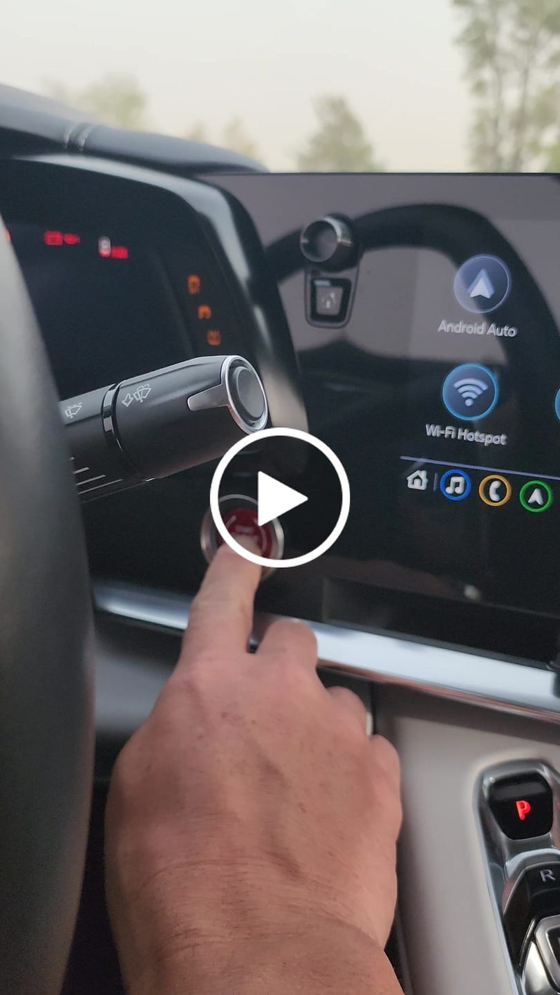 Customer video review of C8 CORVETTE ENGINE START/STOP BUTTON - BLACK, RED, BLUE CARBON FIBER
