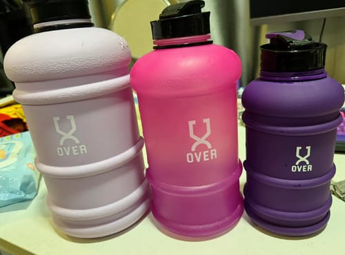 Customer photo review of 600ML Oversized Mini Bottle with Flip Cap