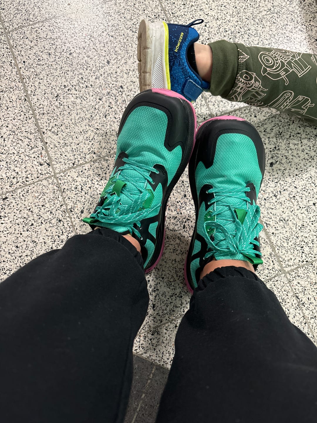 Customer photo review of Aurora - Wide Toe Sneakers