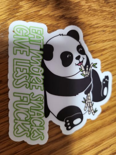 Customer photo review of You do you sticker