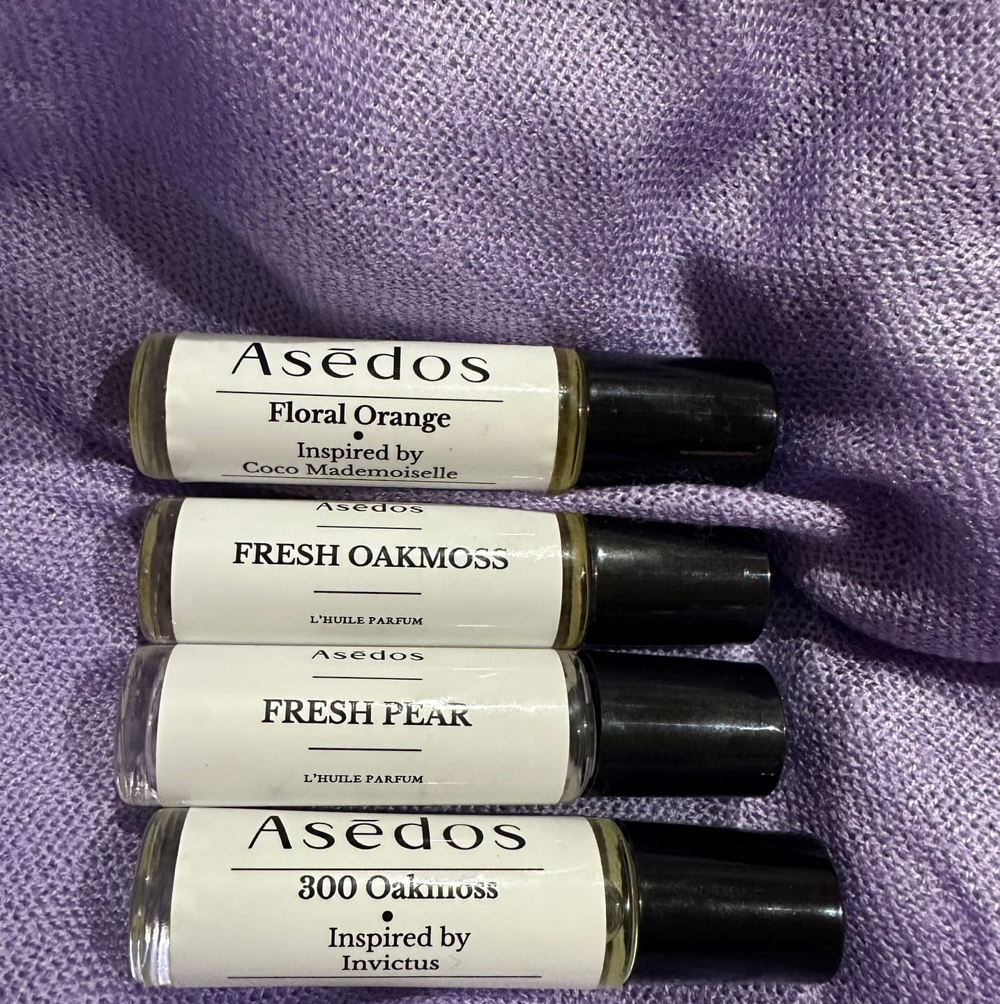 Customer photo review of FRESH PEAR PERFUME OIL