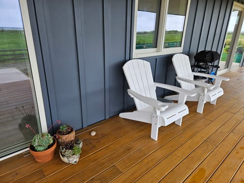 Customer photo review of Alpine Adirondack Chair
