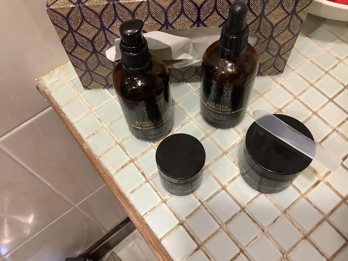 Customer photo review of ALPHA-PARADISE CLEANSING DEW