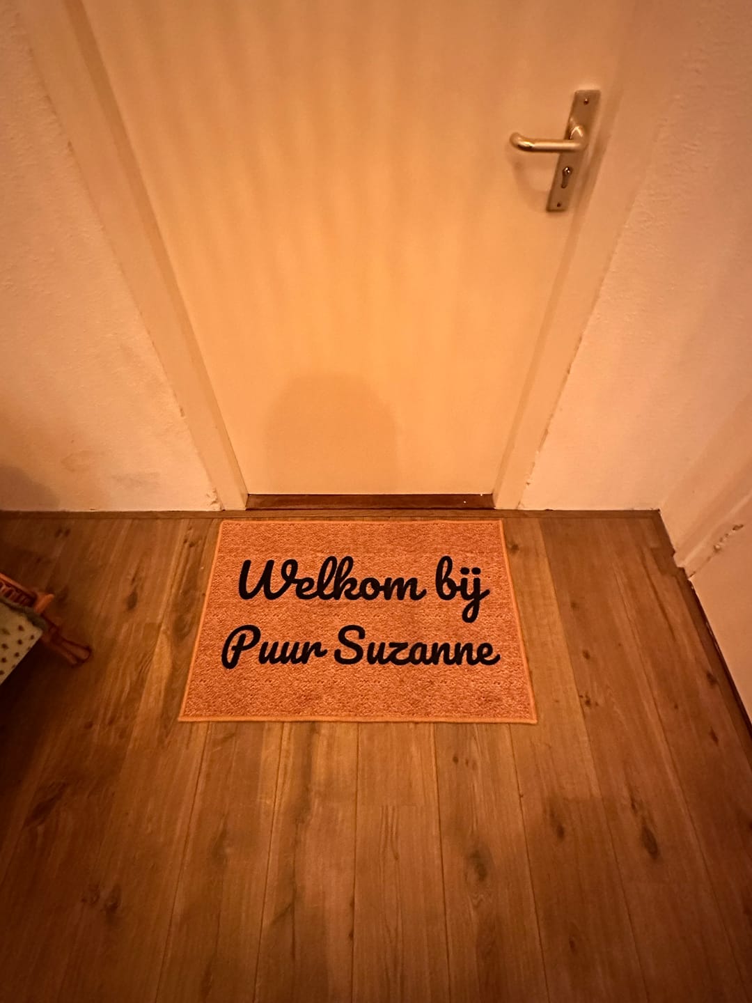 Customer photo review of Gepersonaliseerde deurmat met eigen tekst