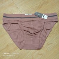 Customer photo review of Sexy Spliced Color Briefs For Men