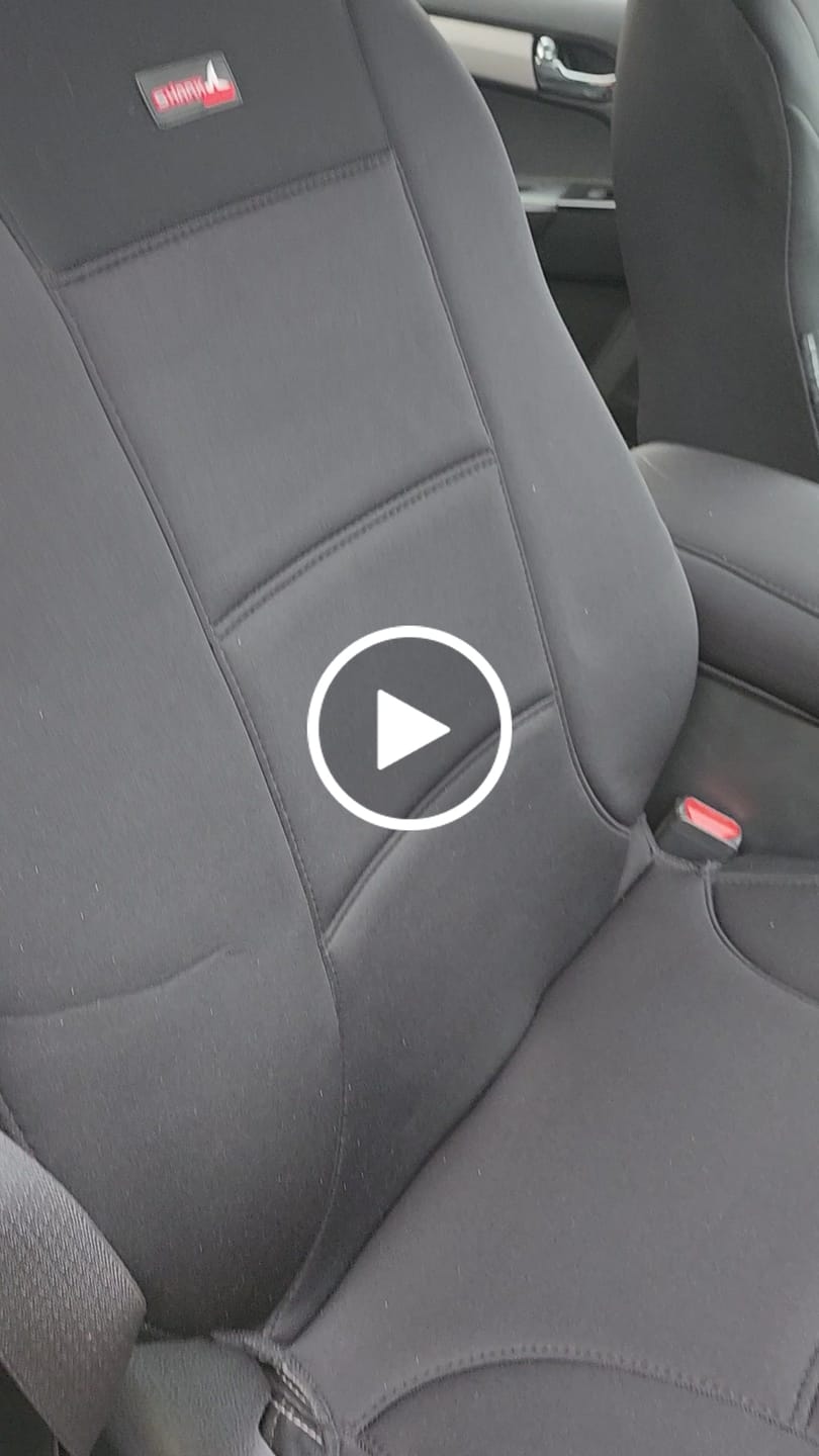 Customer video review of Sharkskin Front Seat Covers for Isuzu D-Max (06/2012-06/2020)