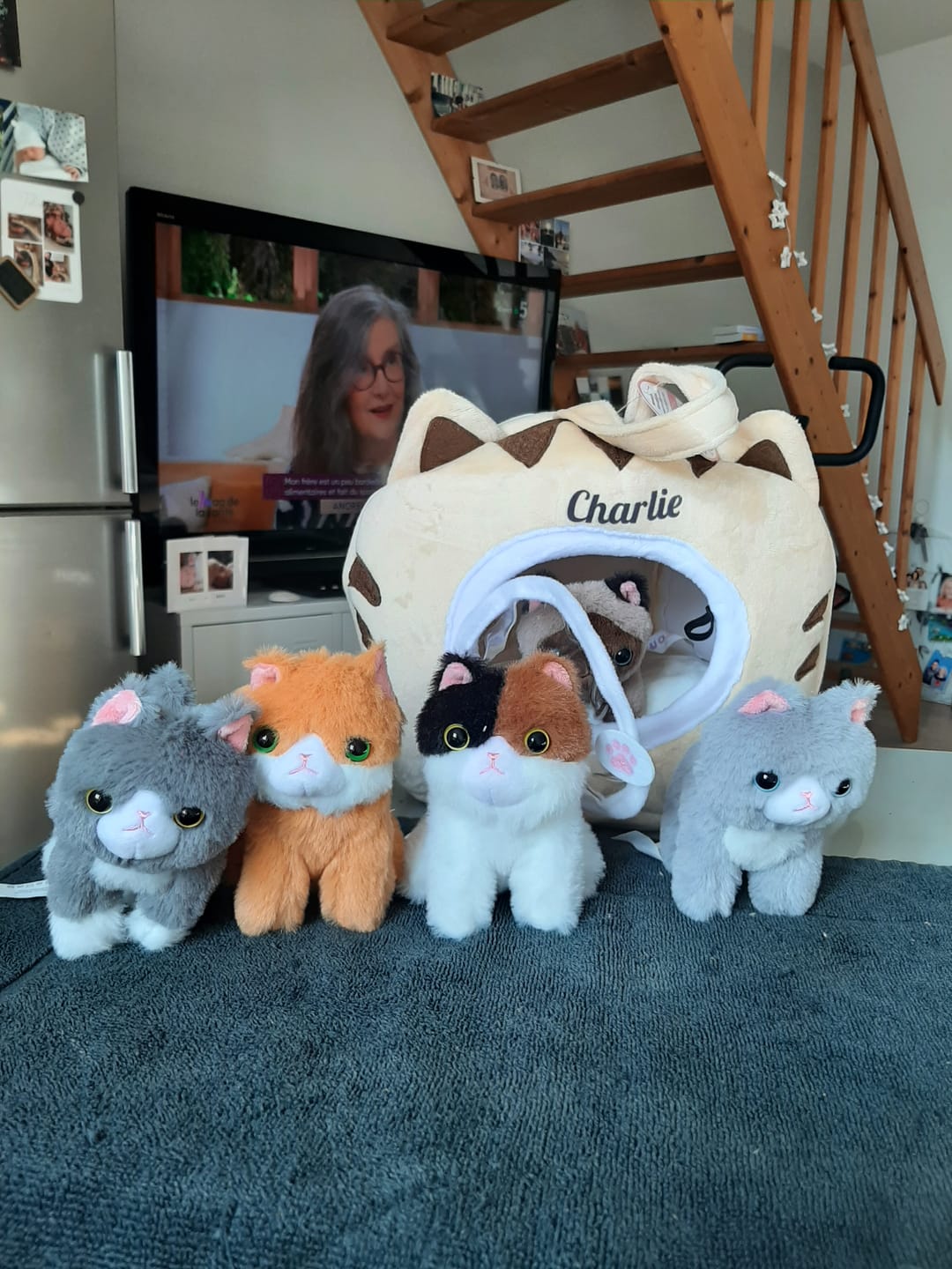 Customer photo review of Ensemble de Jeu Sonore en Peluche Personnalisé Original