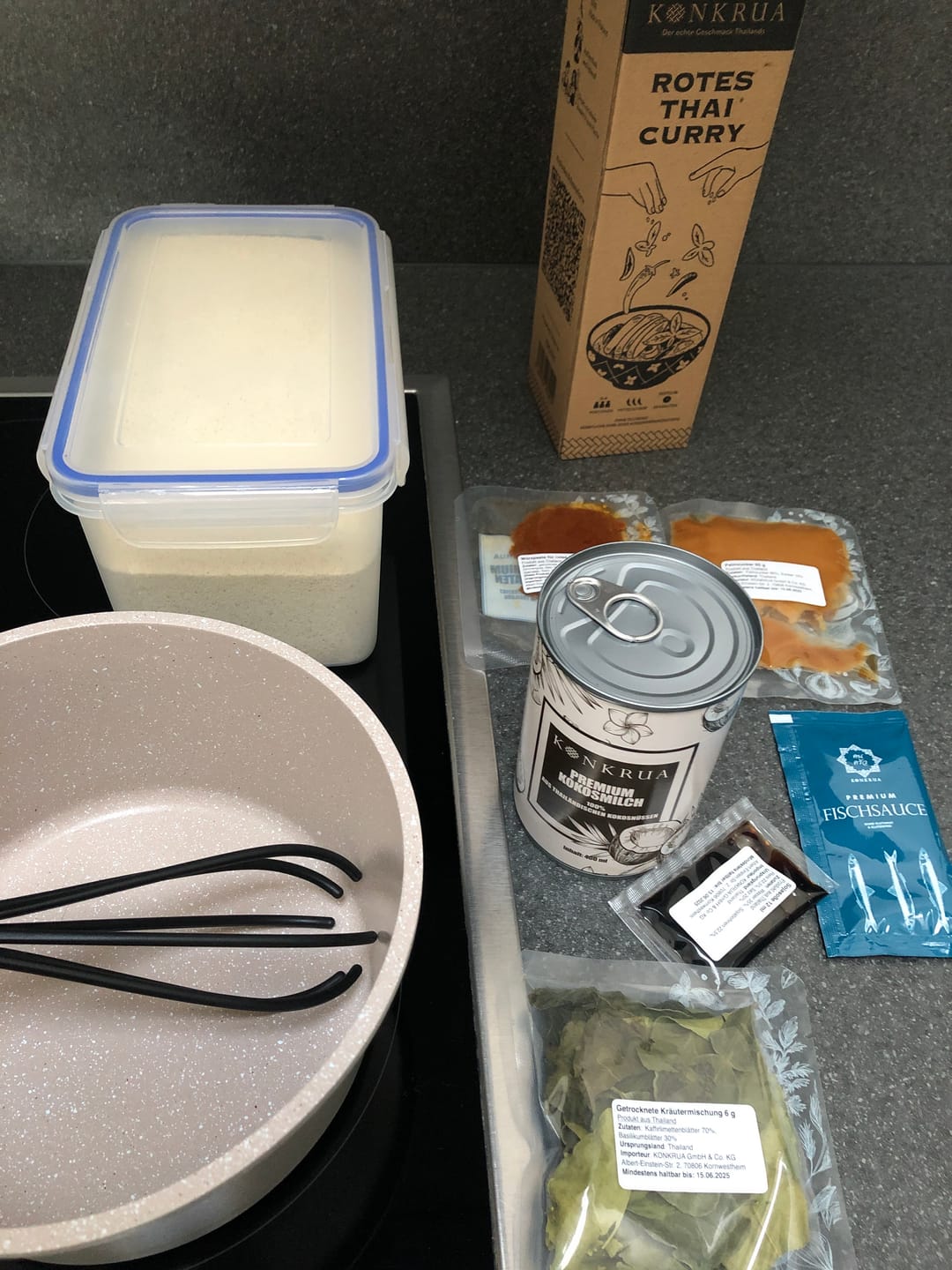 Customer photo review of Rotes Thai Curry Sparpackung (für 3-4 Portionen)