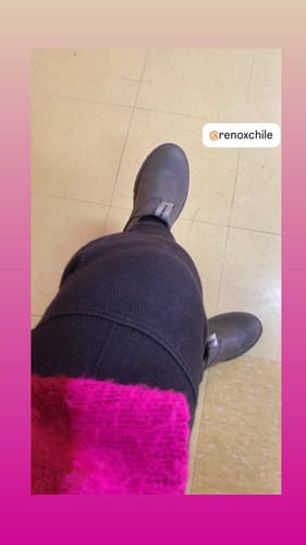 Customer photo review of Botín Original 2 Gris Claro Mujer