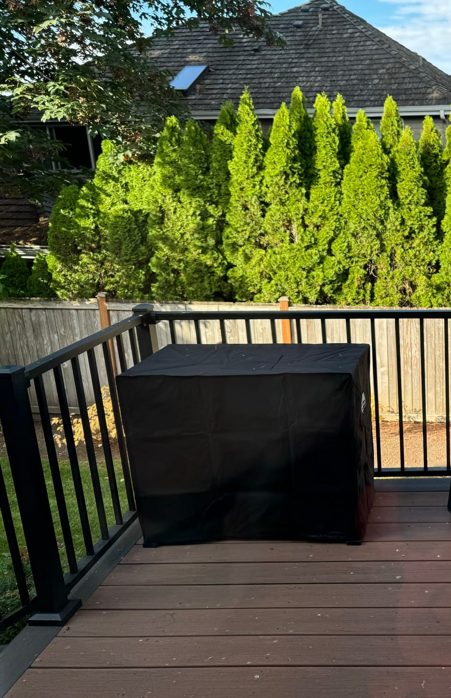 Customer photo review of Winter Covers for Raised Garden Beds