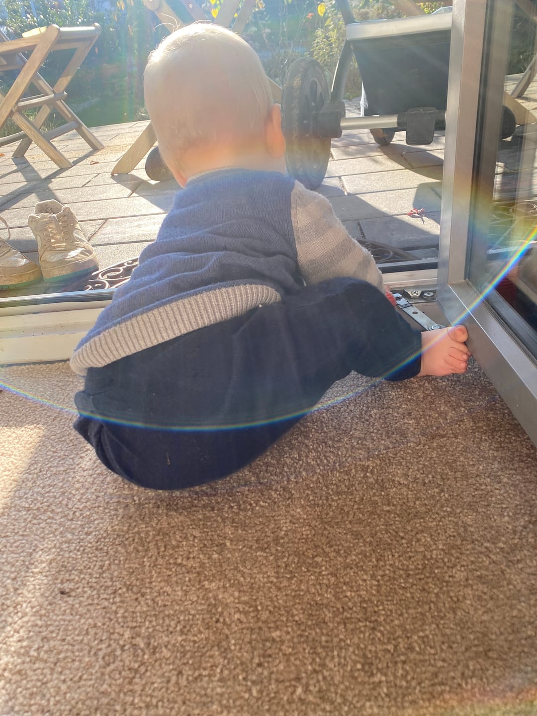 Customer photo review of Upcycling Merino Mitwachshose Baby