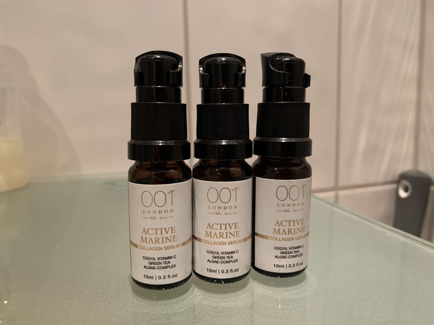Customer photo review of ACTIVE MARINE COLLAGEN SERUM