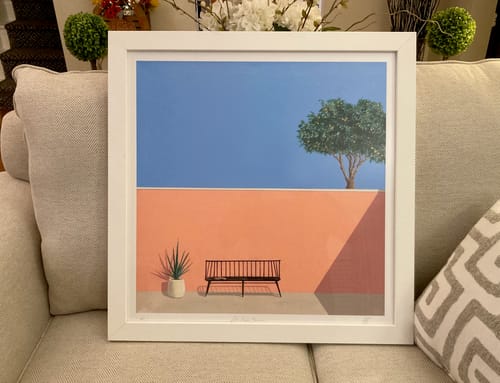 Customer photo review of 24x24 Giclee Fine Art Prints