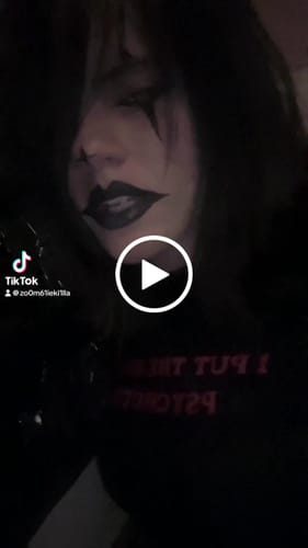 Customer video review of Violet Vortex Contact Lenses