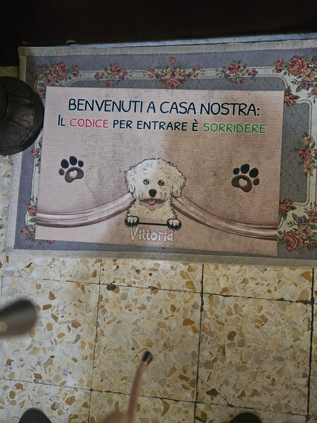 Customer photo review of Animaletti - Zerbino Personalizzabile