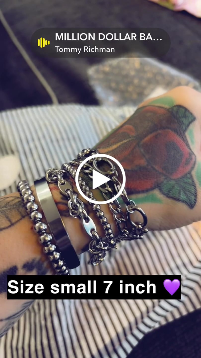 Customer video review of Chrisette Stainless Steel Bracelet Stack
