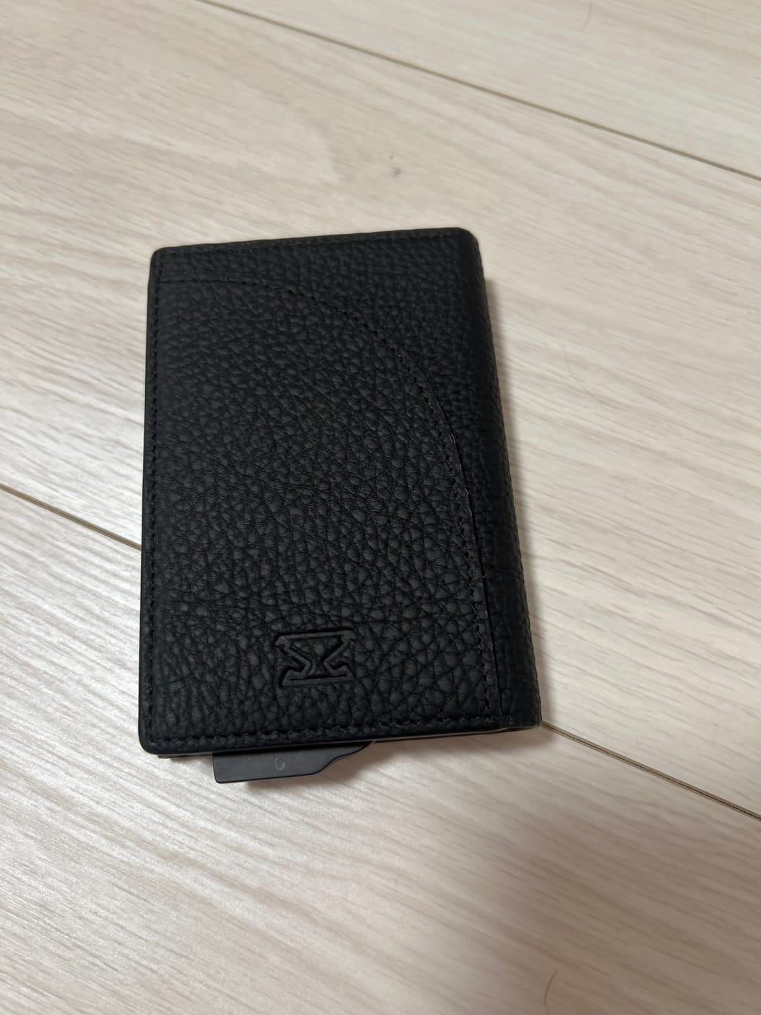 Customer photo review of スマートカードウォレット : ベルジアンブラック/ブラック