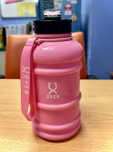 Customer photo review of 600ML Oversized Mini Bottle with Flip Cap