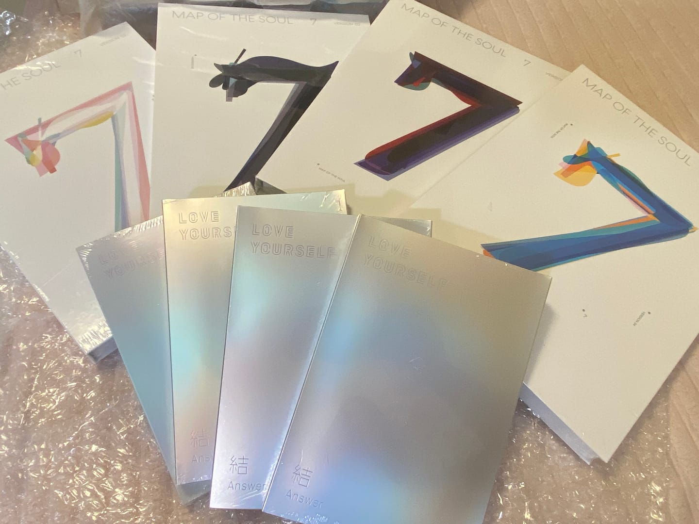 Customer photo review of BTS - REPACKAGE ALBUM LOVE YOURSELF 結 ANSWER