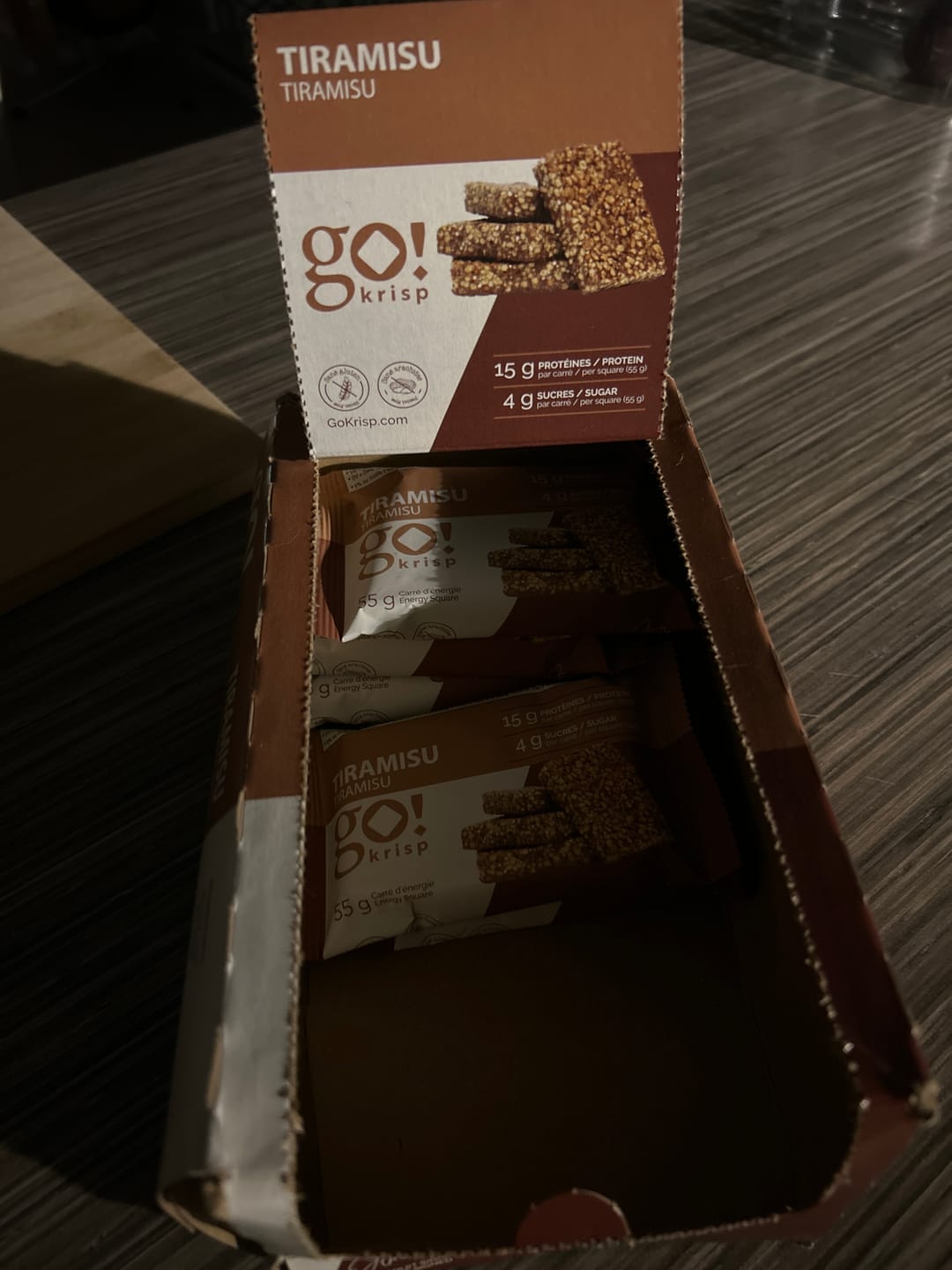 Customer photo review of Go Krisp - Jimmy Sévigny 55gr