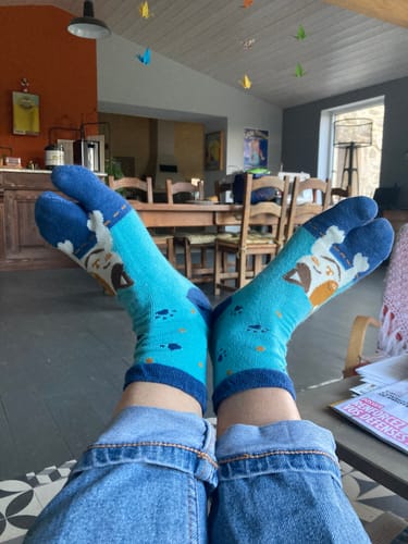 Customer photo review of 5 Paires Tabi Kawaii