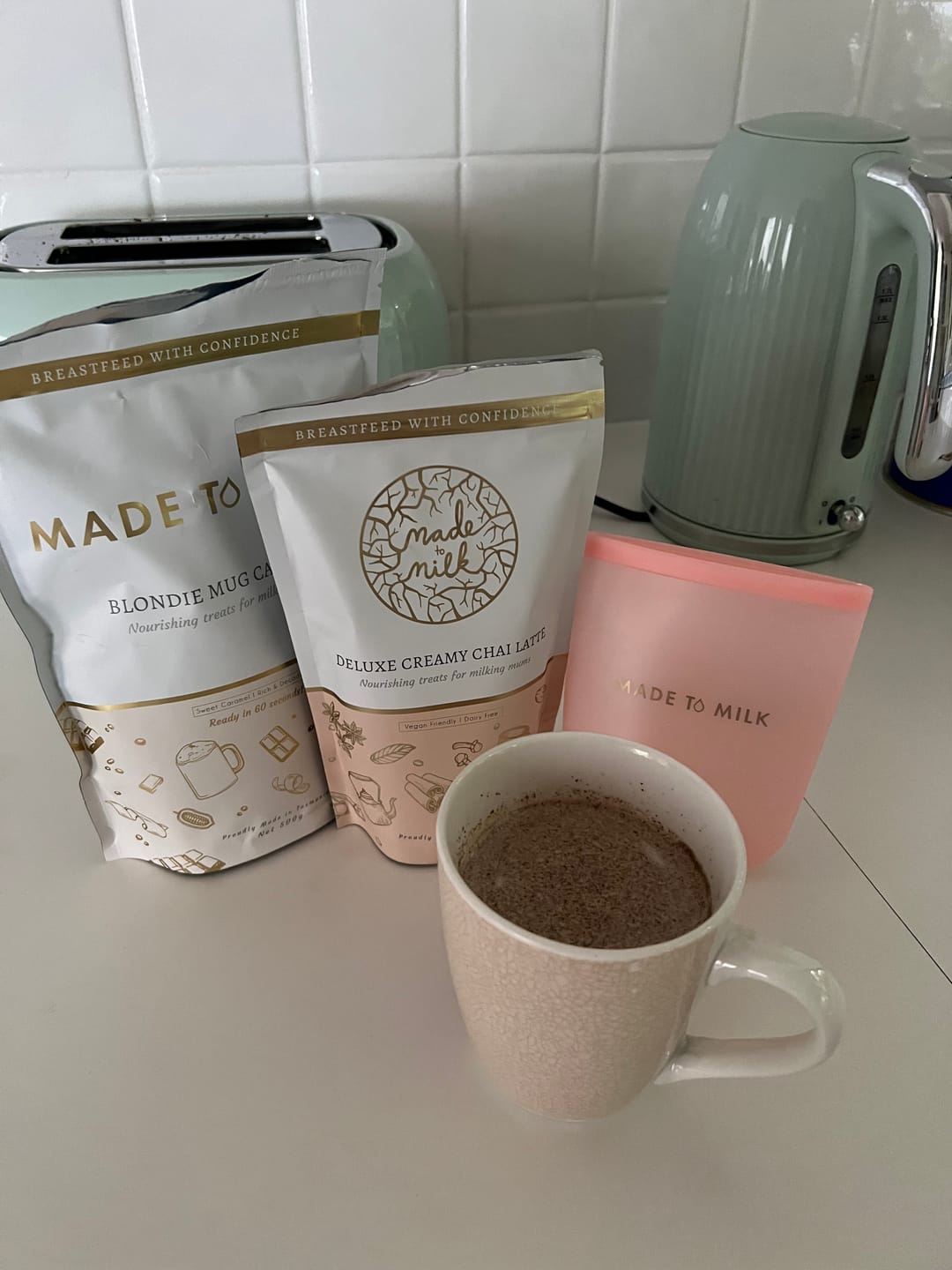 Customer photo review of Blondie Mug Cake Mix - 500g/10 SERVES