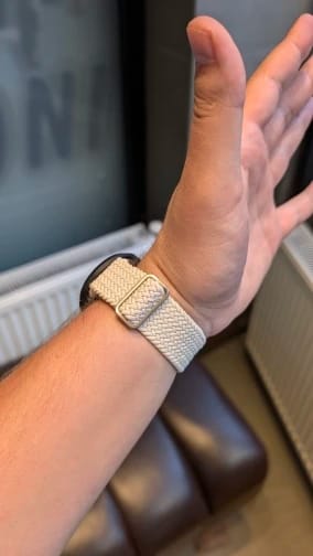 Customer photo review of Google Pixel Nylon Strap - Stylish, Durable, Versatile Band