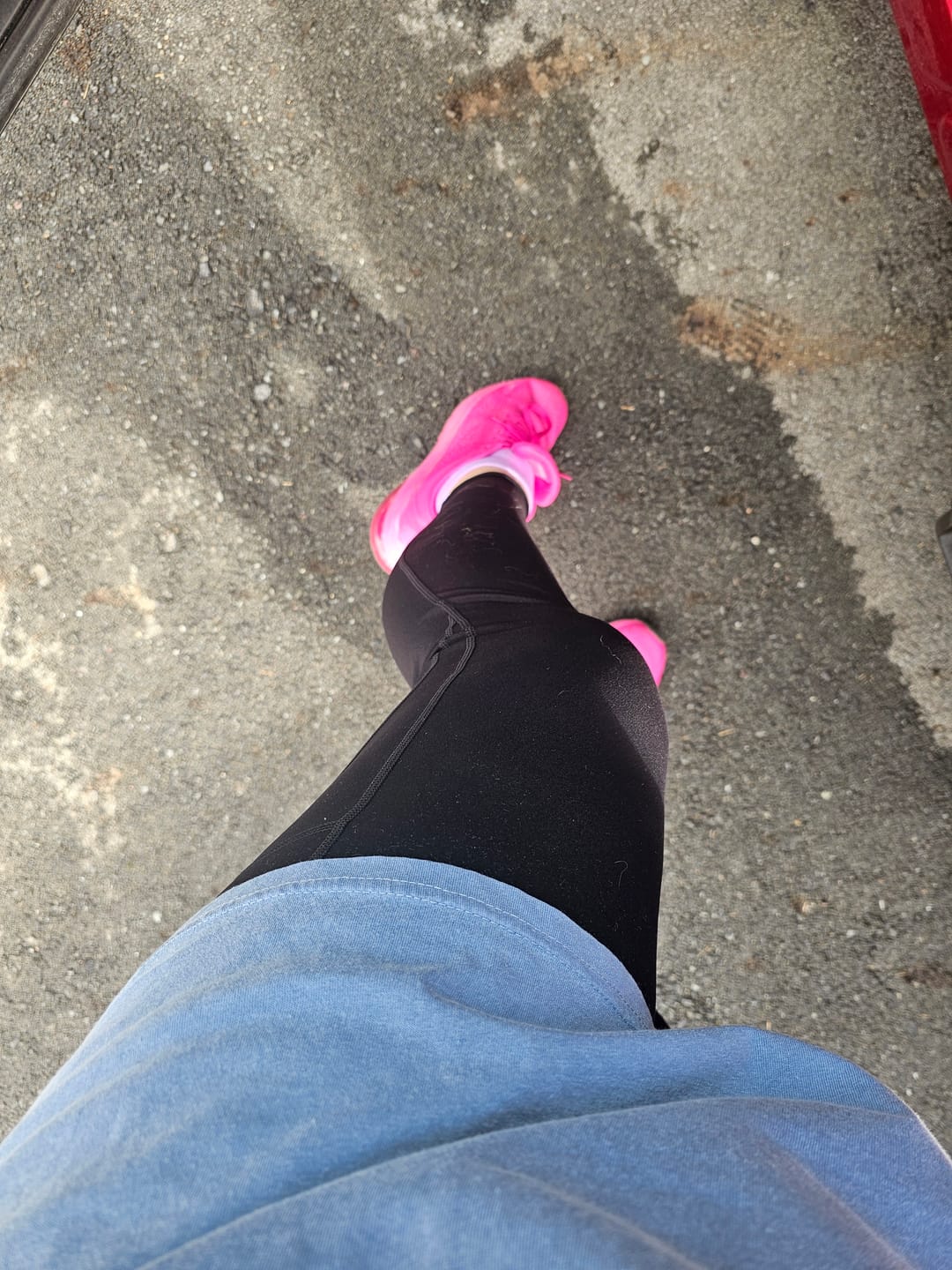 Customer photo review of NKD Leggings With Pockets | Black