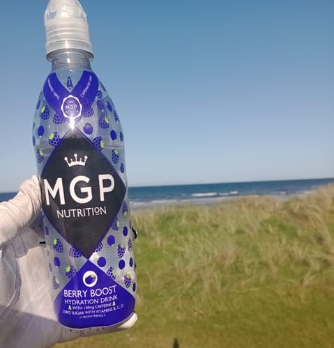 Customer photo review of BERRY BOOST HYDRATION DRINK ZERO SUGAR WITH CAFFEINE  (12 Pack)