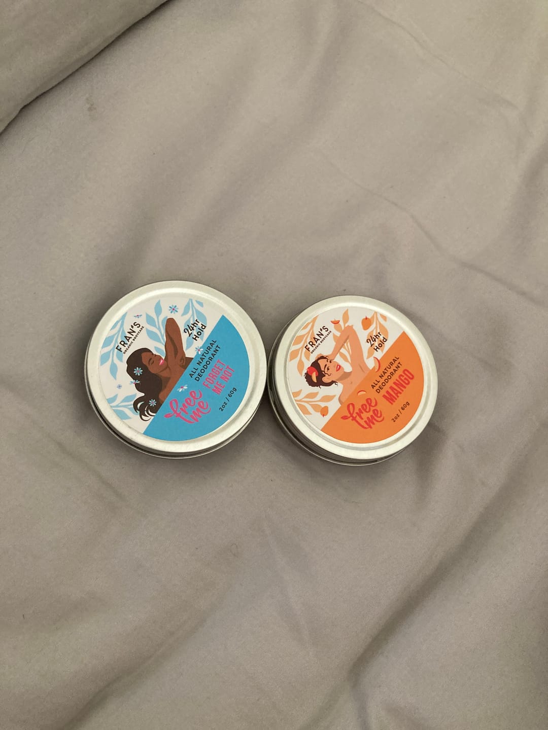 Customer photo review of FreeMe All Natural Deodorant