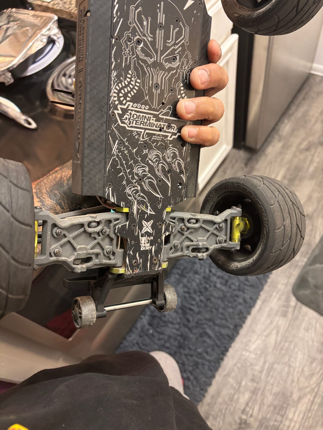 Customer photo review of Lower Suspension Arm For RZ001