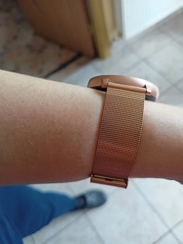 Customer photo review of Huawei Milanese Stainless Steel Band - Comfortable and Sleek