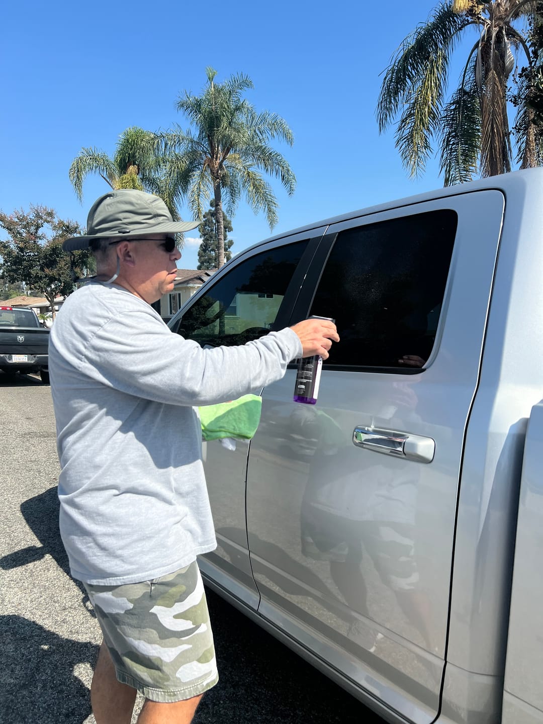 Customer photo review of Glass Cleaner - Auto